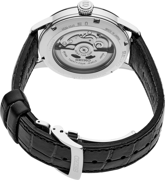 Seiko Presage Cocktail Time "Rusty Nail" GMT Stainless Steel Brown Dial Automatic Watch