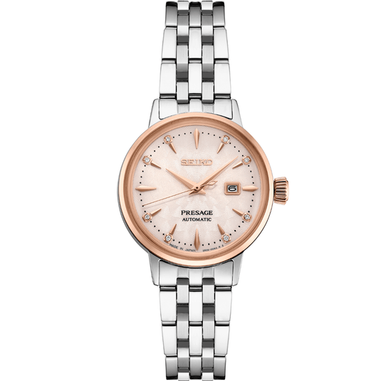 Seiko Presage Cocktail Time SS PGP Automatic Pink Dial
