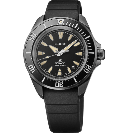 Seiko Prospex Diver SS Blk Ct Automatic Black Dial