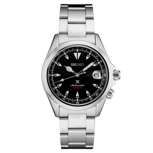 Seiko Prospex Stainless Steel Black Dial With Stainless Steel Bracelet Automatic Watch