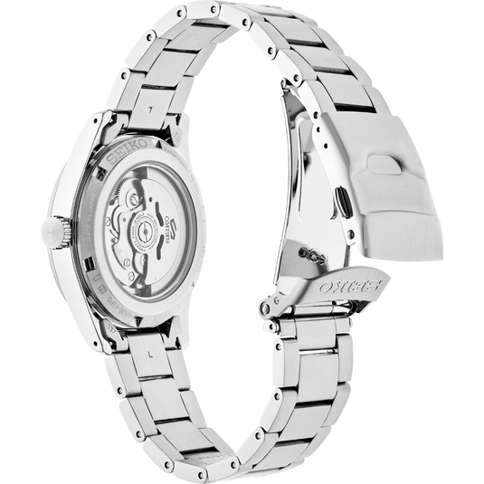 Seiko Seiko 5 Sports Mid - Size SS Automatic Black Dial