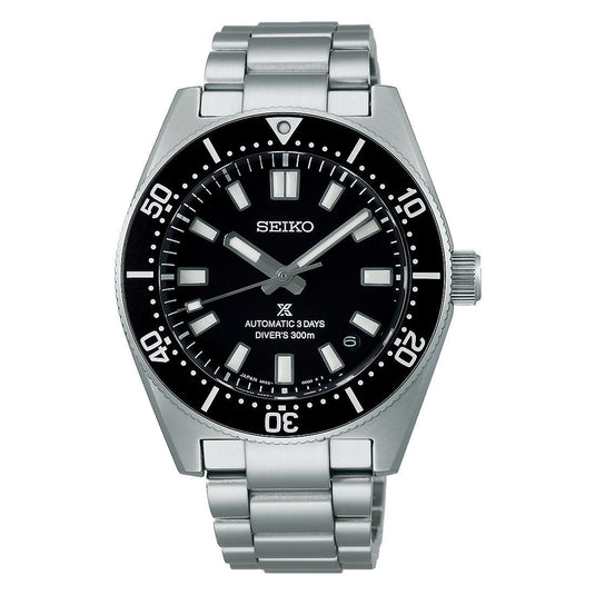 Seiko Seiko Prospex 1965 Heritage Diver's Watch Steel Case Black Dial