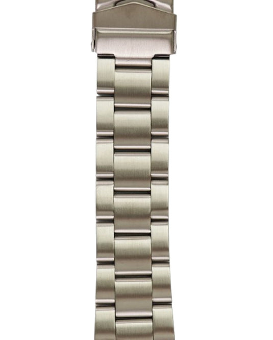 Hadley Roma Solid Link Watch Braclet Oyster Style
