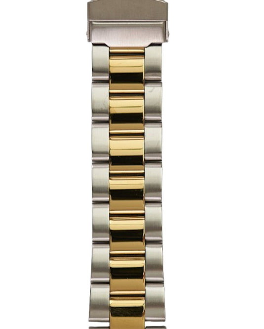 Hadley Roma Solid Link Watch Braclet Oyster Style