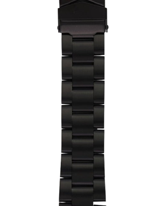 Hadley Roma Solid Link Watch Braclet Oyster Style