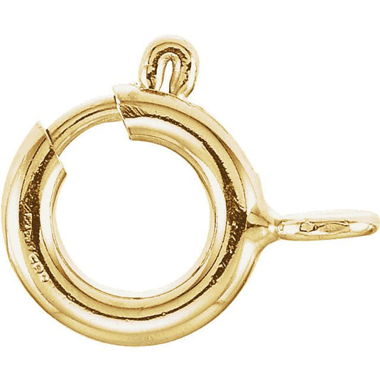 Stuller Spring Ring with Open Jump Ring