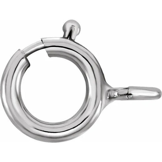 Stuller Spring Ring with Open Jump Ring