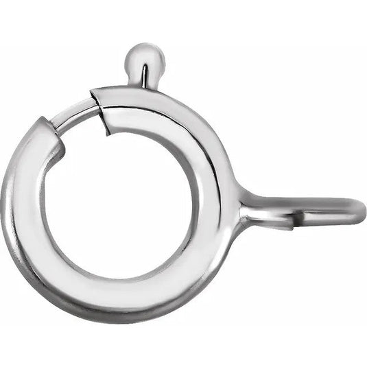 Stuller Spring Ring with Open Jump Ring