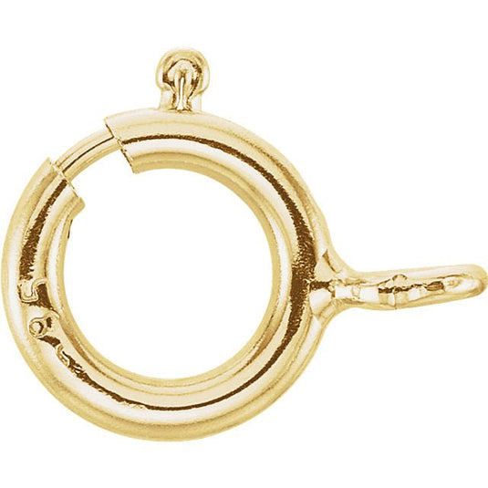 Stuller Spring Ring with Open Jump Ring