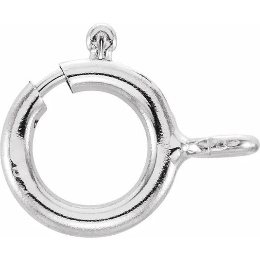 Stuller Spring Ring with Open Jump Ring
