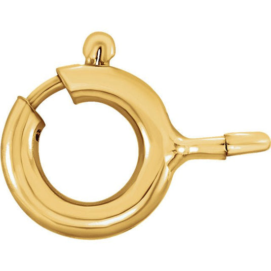 Stuller Spring Ring with Open Jump Ring