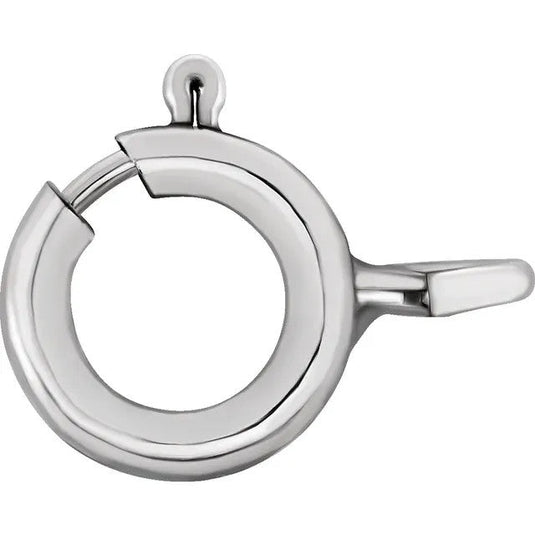 Stuller Spring Ring with Open Jump Ring