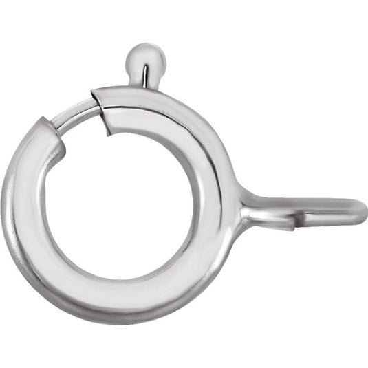 Stuller Spring Ring with Open Jump Ring