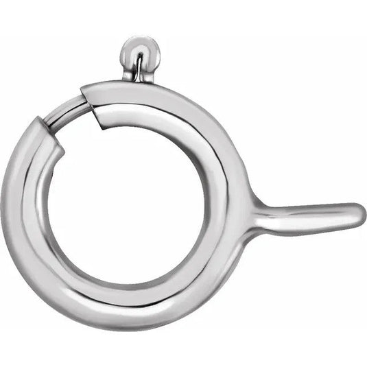 Stuller Spring Ring with Open Jump Ring