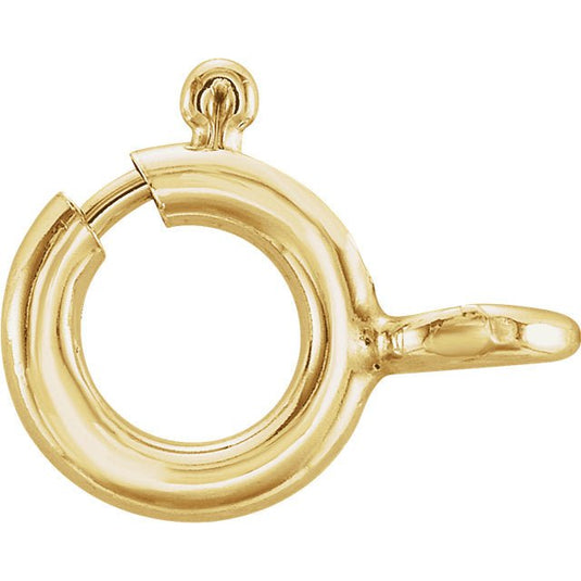 Stuller Spring Ring with Open Jump Ring