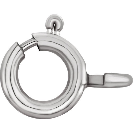 Stuller Spring Ring with Open Jump Ring