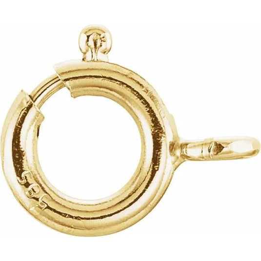 Stuller Spring Ring with Open Jump Ring